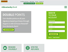 Tablet Screenshot of kybank.com